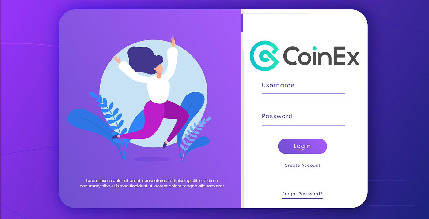 Como criar uma conta e se registrar no CoinEx