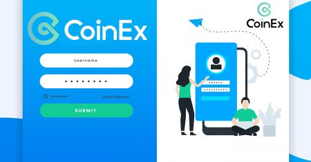 So melden Sie sich bei CoinEx an