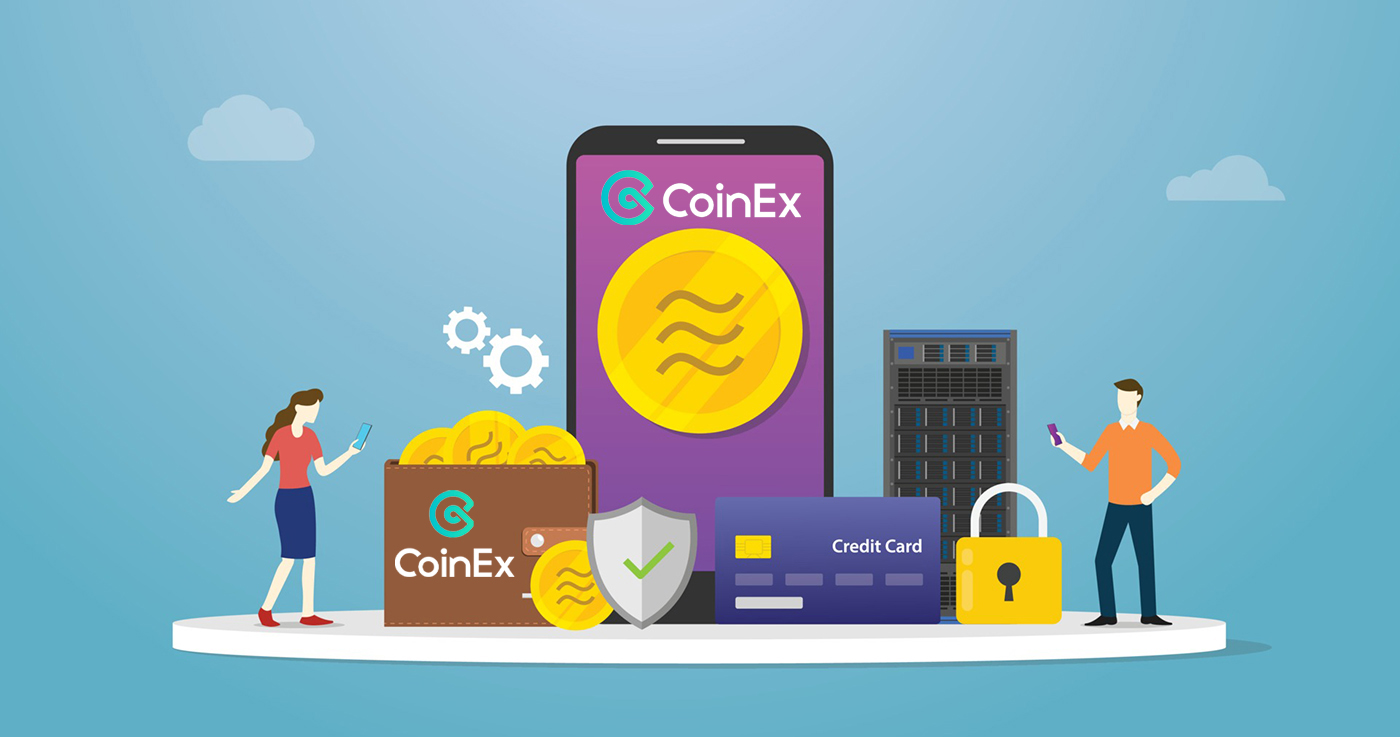 Hoe om in CoinEx te deponeer