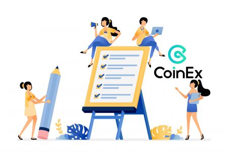 CoinEx-de söwda hasaby nädip açmaly