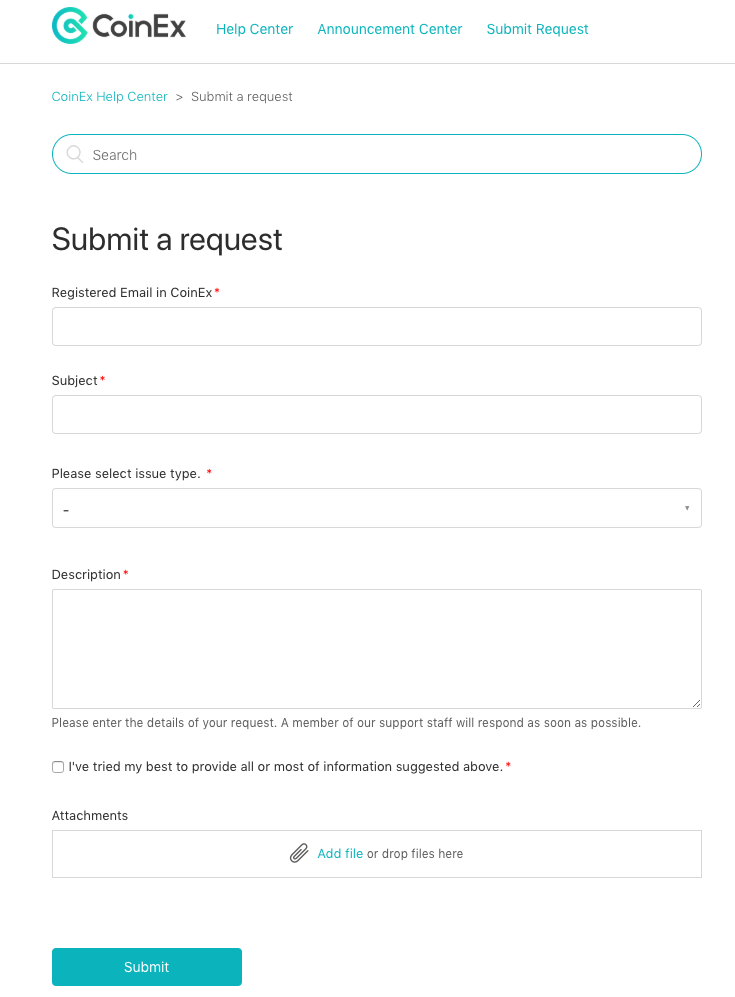 Wéi kontaktéiert CoinEx Clientsdéngscht Wéi kontaktéiert CoinEx Clientsdéngscht