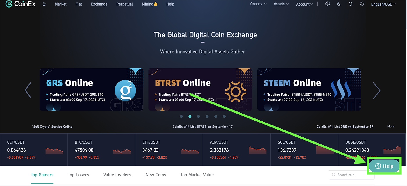 Wéi kontaktéiert CoinEx Clientsdéngscht Wéi kontaktéiert CoinEx Clientsdéngscht