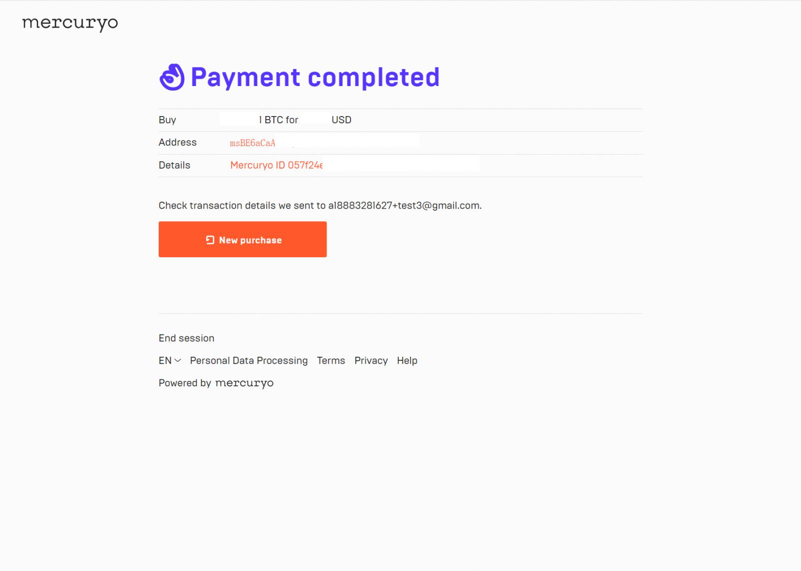 Як набыць Crypto ад Mercuryo ў CoinEx Як набыць Crypto ад Mercuryo ў CoinEx