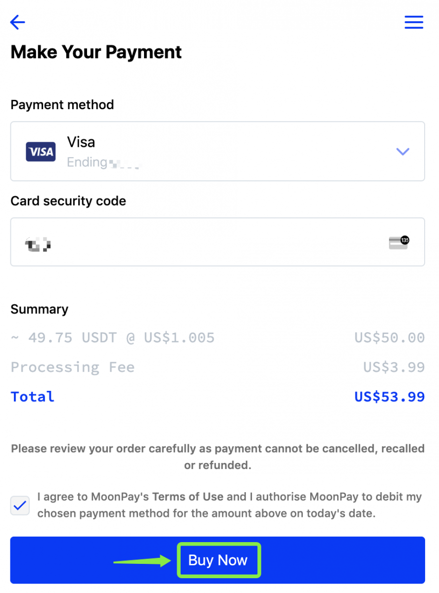 Як набыць Crypto праз Moonpay у CoinEx Як набыць Crypto праз Moonpay у CoinEx