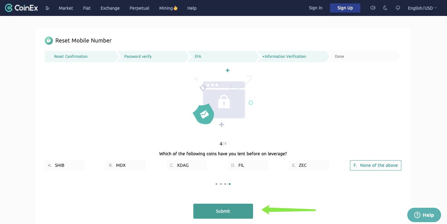 በ CoinEx ውስጥ የስልክ ቁጥርን እንዴት እንደገና ማስጀመር/መቀየር እንደሚቻል በ CoinEx ውስጥ የስልክ ቁጥርን እንዴት እንደገና ማስጀመር/መቀየር እንደሚቻል