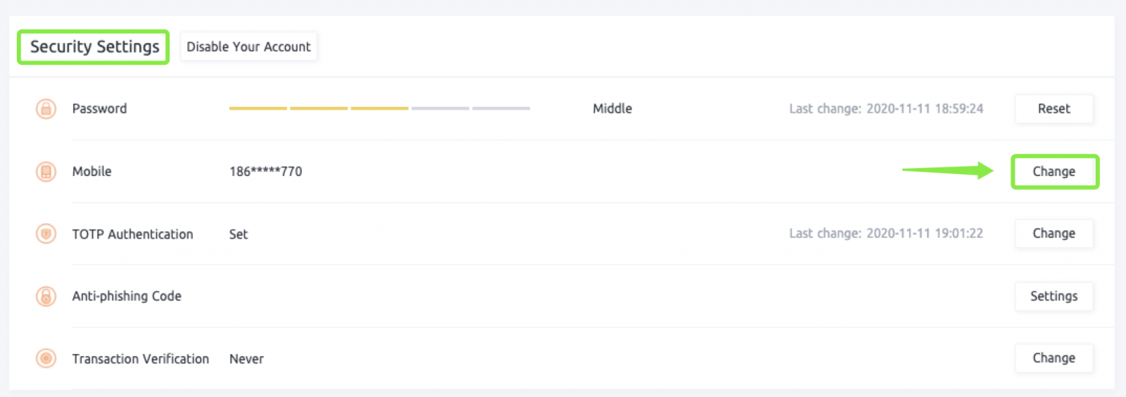 በ CoinEx ውስጥ የስልክ ቁጥርን እንዴት እንደገና ማስጀመር/መቀየር እንደሚቻል በ CoinEx ውስጥ የስልክ ቁጥርን እንዴት እንደገና ማስጀመር/መቀየር እንደሚቻል