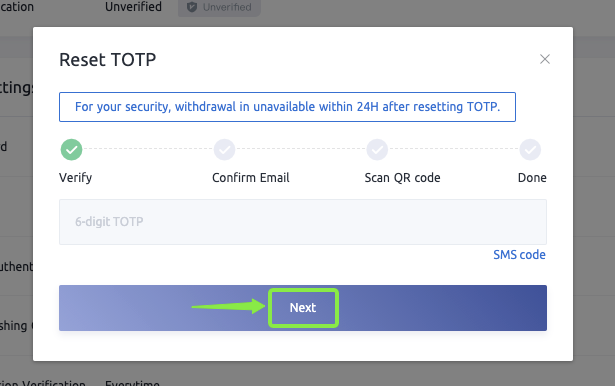 CoinExте TOTP аутентификациясын кантип кайра коюу/өзгөртүү керек CoinExте TOTP аутентификациясын кантип кайра коюу/өзгөртүү керек