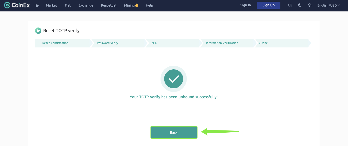 CoinExте TOTP аутентификациясын кантип кайра коюу/өзгөртүү керек CoinExте TOTP аутентификациясын кантип кайра коюу/өзгөртүү керек